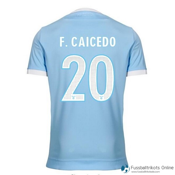 Lazio Trikot Heim F.Caicedo 2017-18 Fussballtrikots Günstig